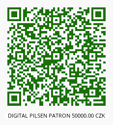 QR kód pro Patrona CZK