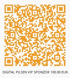 QR kód pro úroveň Sponzor EUR